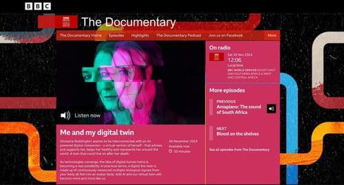 Dinis Guarda, Leonardo da Vinci AI Agent, And Wisdomia.ai Feature In BBC Documentary “Me and My Digital Twin” By Ghislaine Boddington